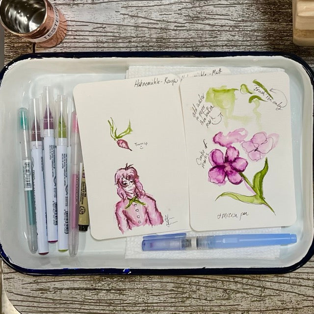 Kuretake Zig Clean Color Real Brush Marker Artist Brush Pen Set for Illustration