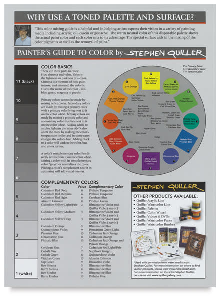 Richeson Grey Matters Paper Palette