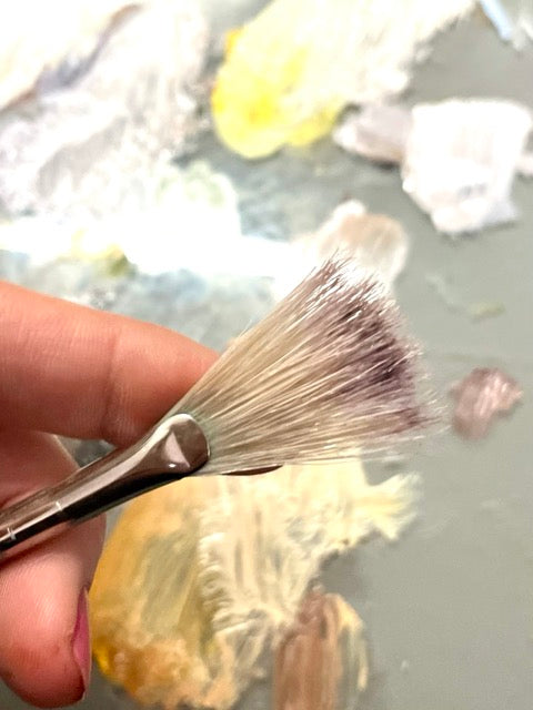 Rosemary & Co Jeff Hein Fan Brush - Medium