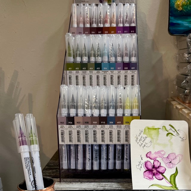 Kuretake Zig Clean Color Real Brush Marker Artist Brush Pen Set for Illustration