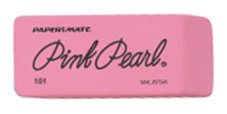 Paper-Mate Pink Pearl Erasers by Sanford