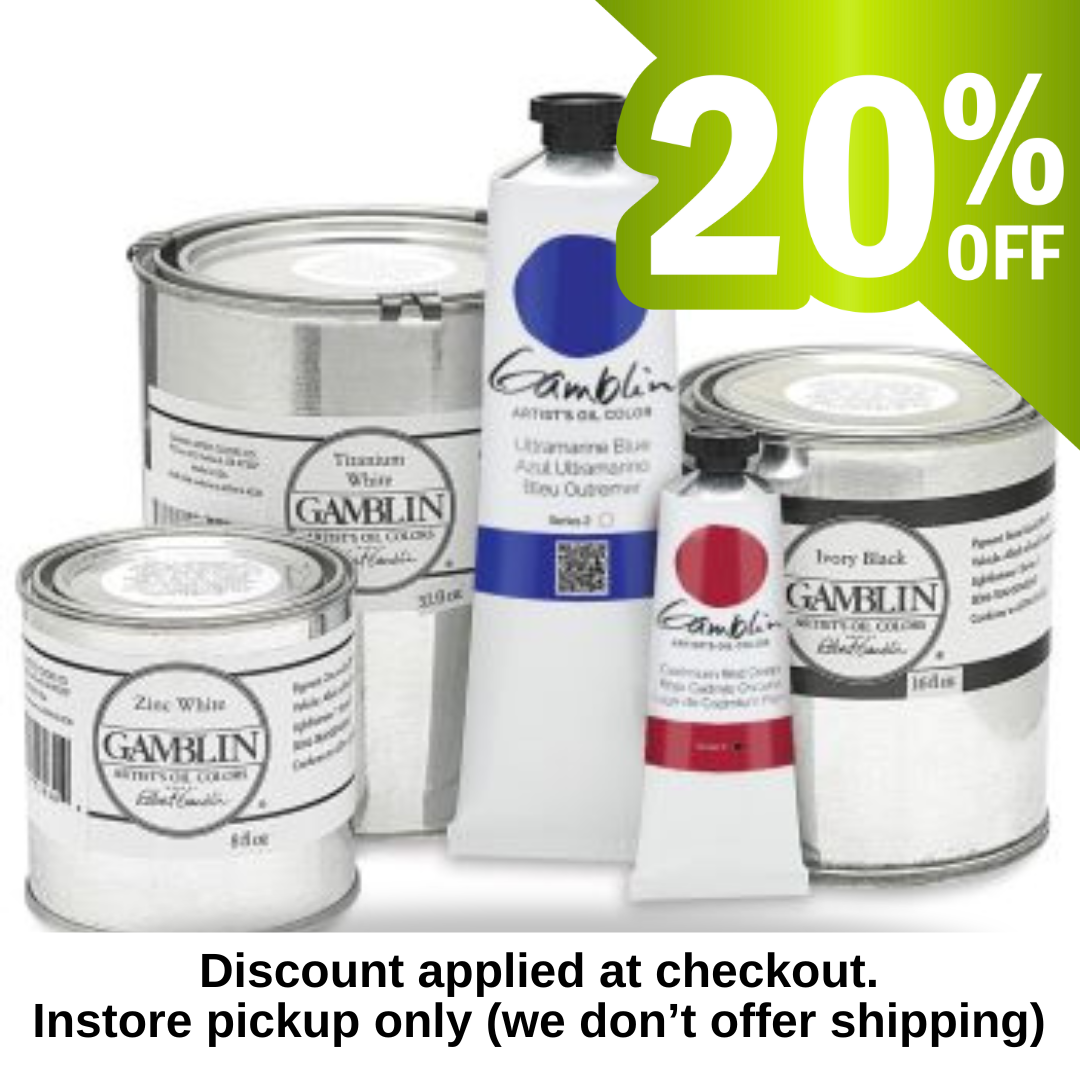 Gamblin Artist Grade Oil Colors 37ml- Pure Pigments, Lush Texture, Solvent-Free