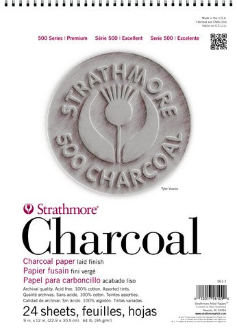 Strathmore Charcoal Paper Pad, 500 Series