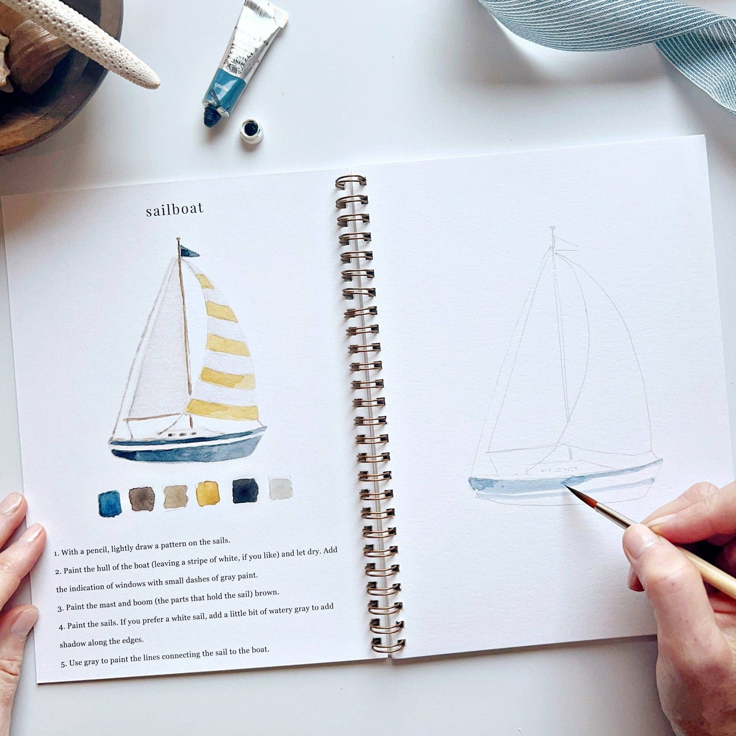 Watercolor Workbooks By Emily Lex Studio — practice lessons, exercises and study projects
