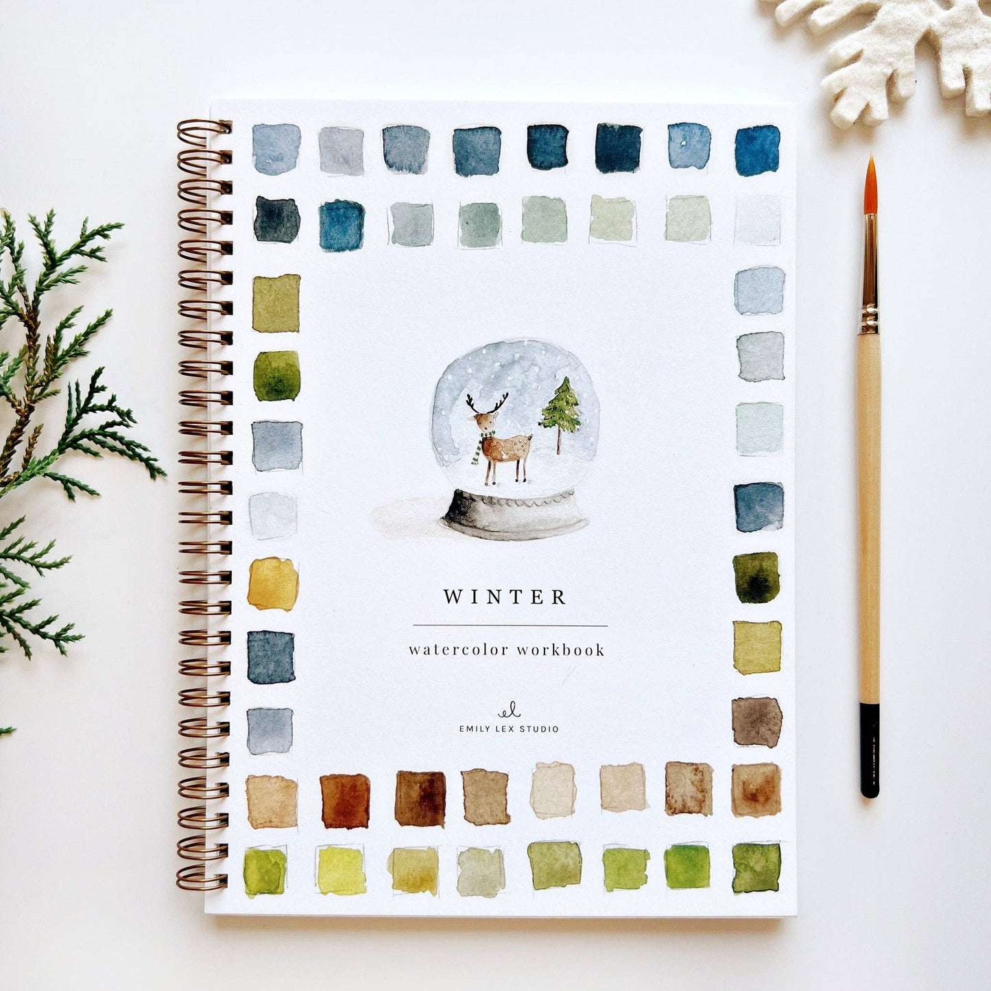 Watercolor Workbooks By Emily Lex Studio — practice lessons, exercises and study projects