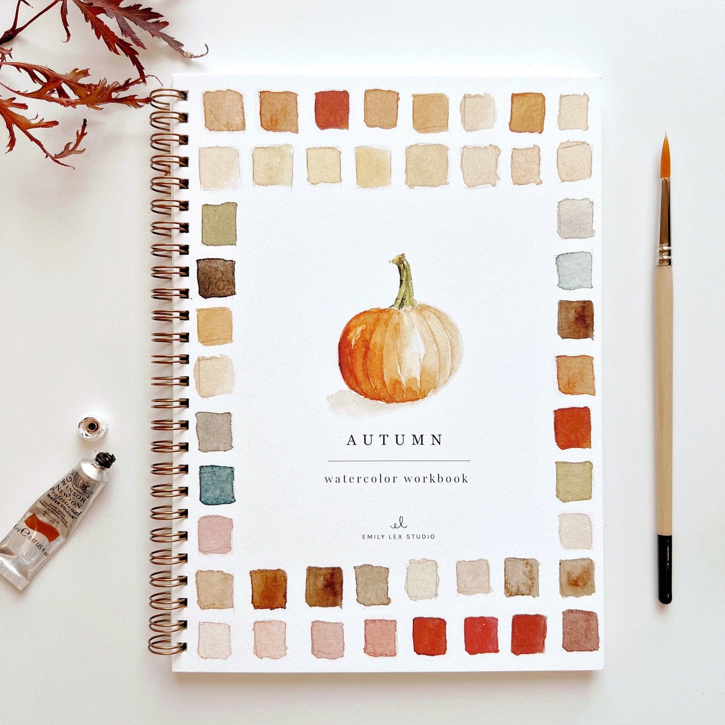 Watercolor Workbooks By Emily Lex Studio — practice lessons, exercises and study projects