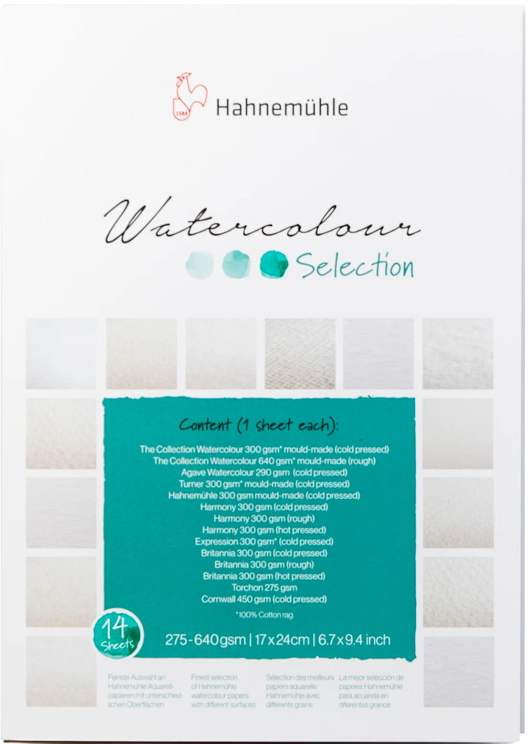 hahnemule watercolor selection
