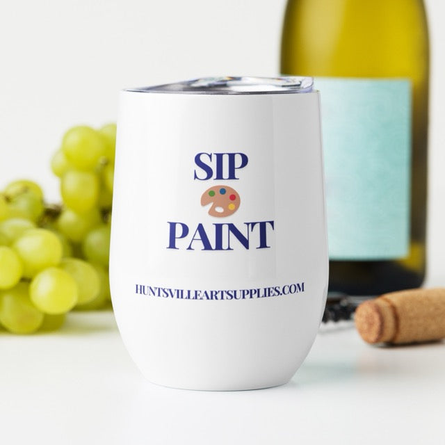 Sip, Paint, Relax – In Style! Wine Tumbler