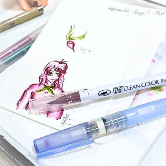 Why ZIG CLEAN COLOR Real Brush Markers Are a Must-Have for Your Creative Toolkit