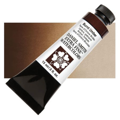 daniel smith extra fine watercolors burnt umber