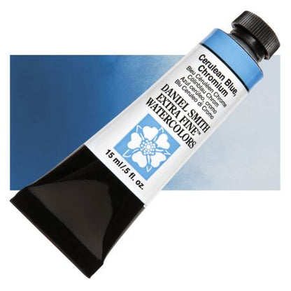 daniel smith extra fine watercolors cerulean blue chromium