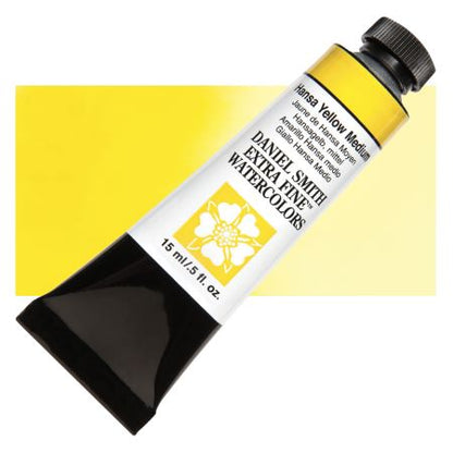 daniel smith extra fine watercolors hansa yellow medium