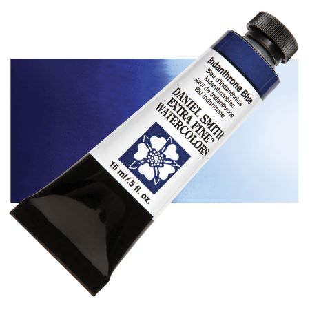 daniel smith extra fine watercolors indanthrone blue