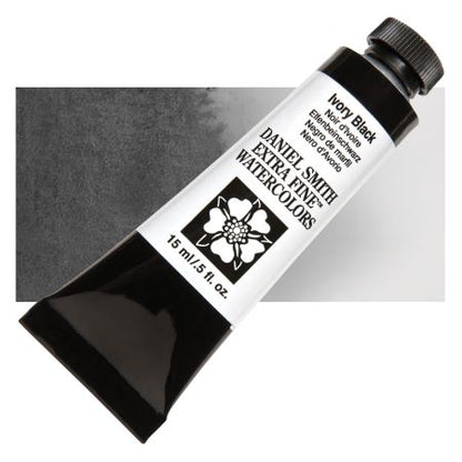 daniel smith extra fine watercolors ivory black