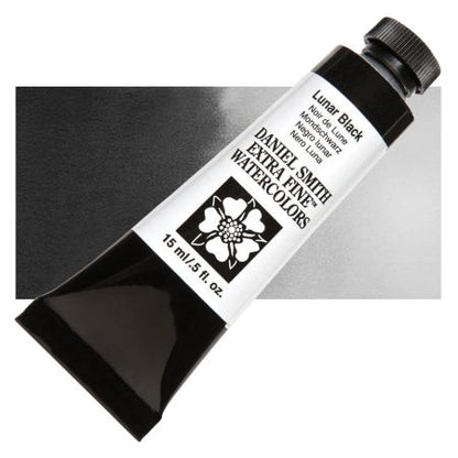 daniel smith extra fine watercolors lunar black