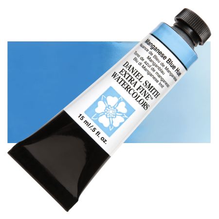 Daniel Smith Extra Fine Watercolor - Manganese Blue Hue, 15 ml Tube