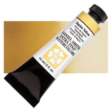 Daniel Smith Extra Fine Watercolor - Naples Yellow, 15 ml Tube