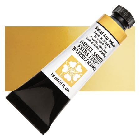 Daniel Smith Extra Fine Watercolor - Nickel Azo Yellow, 15 ml Tube