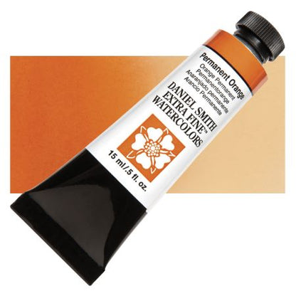 daniel smith extra fine watercolors permanent orange
