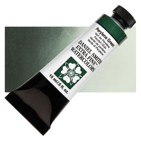 Daniel Smith Extra Fine Watercolor - Perylene Green, 15 ml Tube