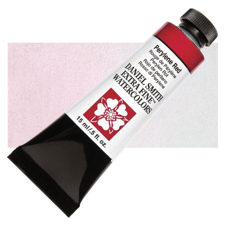 daniel smith extra fine watercolors perylene red