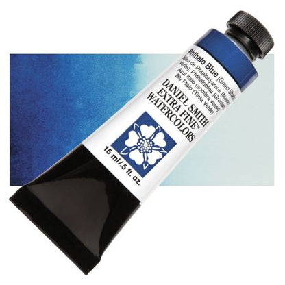 daniel smith extra fine watercolors phthalo blue (green shade)