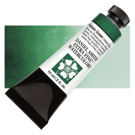 daniel smith extra fine watercolors phthalo green yellow shade)