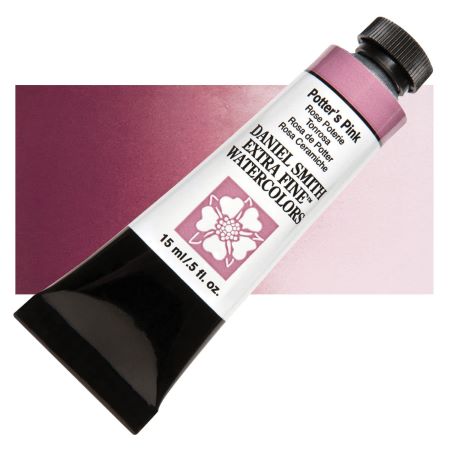 Daniel Smith Extra Fine Watercolor - Potters Pink, 15 ml Tube