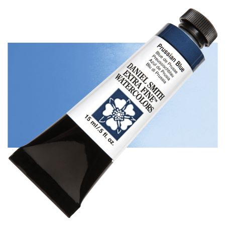 Daniel Smith Extra Fine Watercolor - Prussian Blue, 15 ml Tube