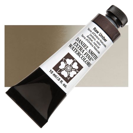 Daniel Smith Extra Fine Watercolor - Raw Umber, 15 ml Tube