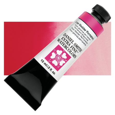 Daniel Smith Watercolor - Rose Madder Permanent, 15 ml