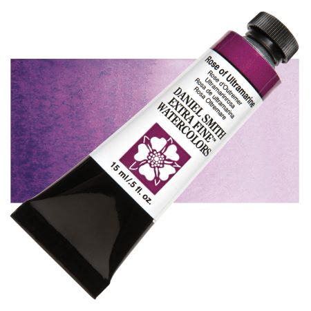 Daniel Smith Extra Fine Watercolor - Rose of Ultramarine, 15 ml Tube