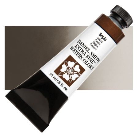 Daniel Smith Extra Fine Watercolor - Sepia, 15 ml Tube