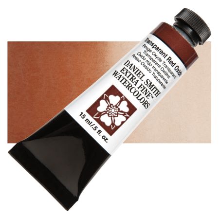 Daniel Smith Extra Fine Watercolor - Transparent Red Oxide, 15 ml Tube