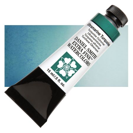 Daniel Smith Extra Fine Watercolor - Ultramarine Turquoise, 15 ml Tube