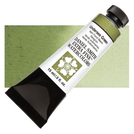 Daniel Smith Extra Fine Watercolor - Undersea Green, 15 ml Tube