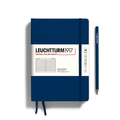 LEUCHTTURM1917 Medium A5 Notebook – Hardcover & Softcover