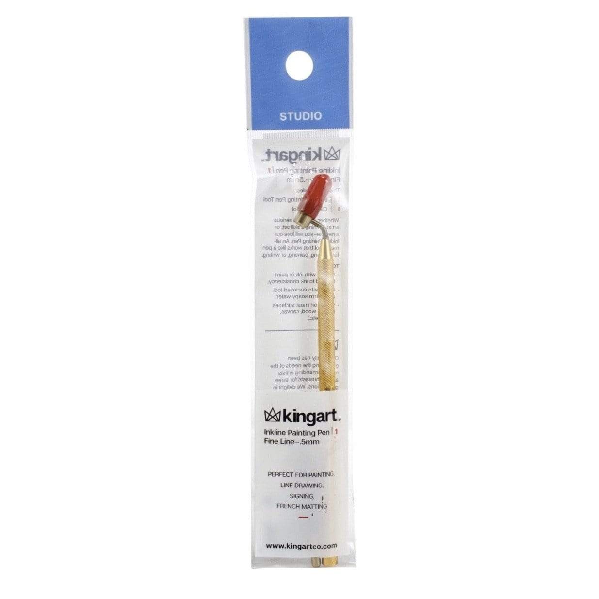 Kingart painting pen packaging on a white background