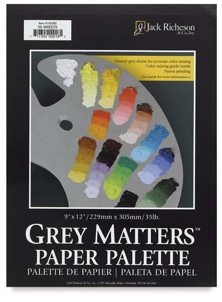 Richeson Grey Matters Paper Palette 12x16