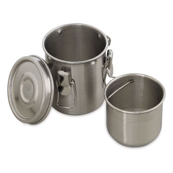 Stainelss Steel Airtight Brush Cleaner