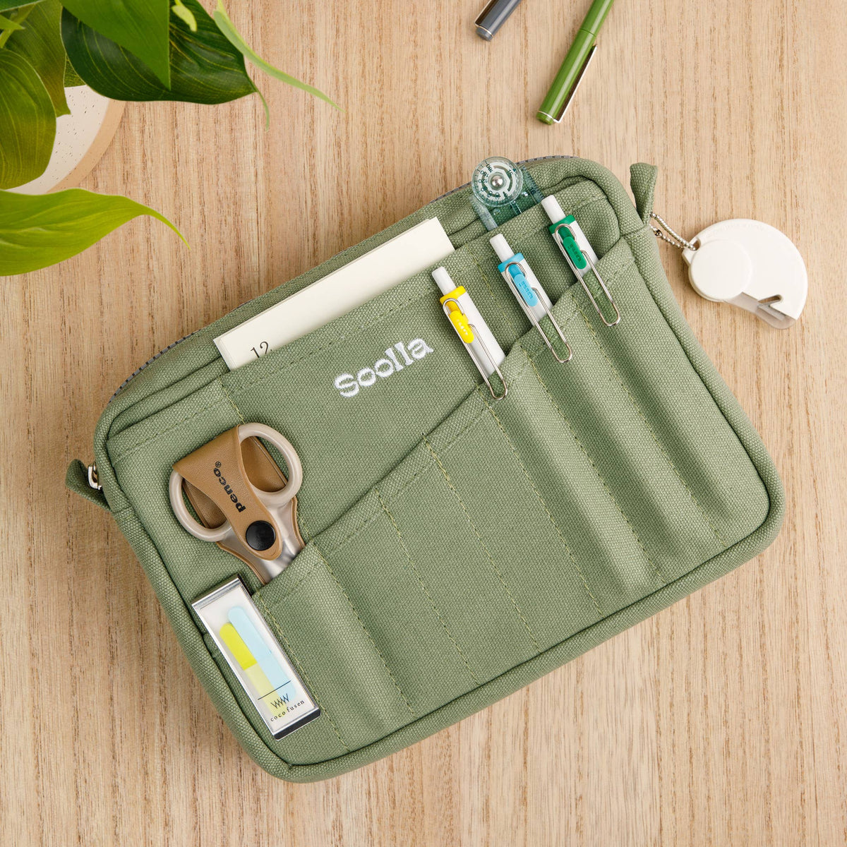 Soolla® Studio Pouch, Good Earth (Stationery Pouch)