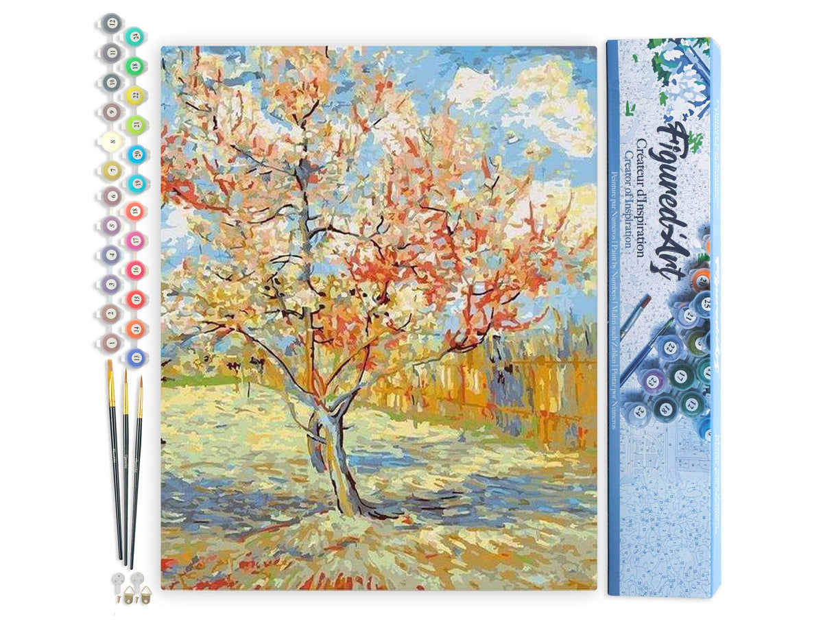 Paint by numbers - Van Gogh The Pink Peach Tree