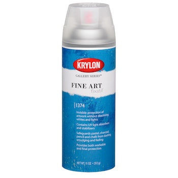 Krylon Archival Varnish and Fixatif Spray, 11 oz.