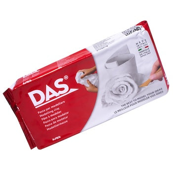 DAS® Air Hardening Modeling Clay, White - Block