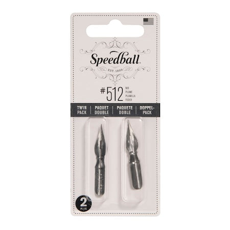 Speedball Hunt Artist Nibs, 2/Pack, #512