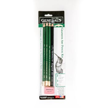 General Pencil Graphite Art Pencil Kit