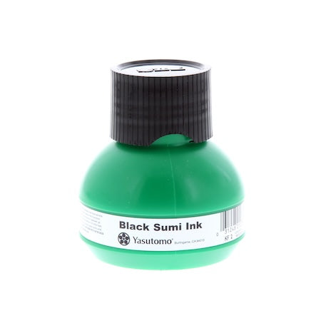 Yasutomo Liquid Sumi Ink, Black, 2 oz.