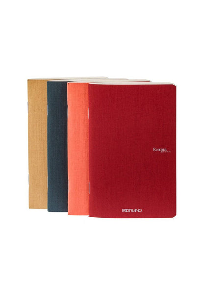 Fabriano EcoQua Pocket-Sized Notebook, 4 Notebook Pack