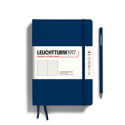 LEUCHTTURM1917 Medium A5 Notebook – Hardcover & Softcover