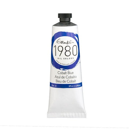 Gamblin 1980 Oil Color 37 milliliter cobalt blue